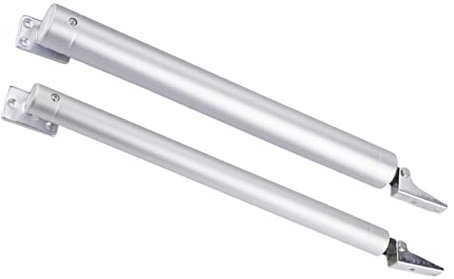 DOITOOL Türschließerpuffer Aus Metall Für Haustür Pneumatisch Betätigt Türschließer Für Türen Rechts Und Linksläufig Einfache Installation Schützt Tür Und Schloss Schließkraft