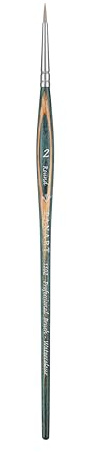 Pan Art Synthetic Round Brush No. 02 for Watercolour & Gouache - 1 Unit