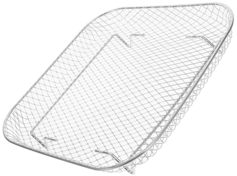 HEALEEP Rejilla Cuadrada De Inoxidable Para Freidora De Aire Rack Multifuncional Para Cocción Horno y Camping y Fácil De Limpiar Para Pollo y Verduras