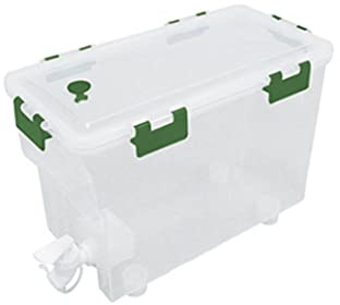Dispenser per bevande con coperchio, frigorifero, bollitore a freddo, vetro, secchio per bevande self-service, vetro solare con rubinetto, bottiglia d'acqua fredda