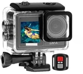 Action camera S81ER con stabilizzazione dell'immagine, video 4K 60FPS, foto da 24 MP, grandangolo 170°(Option6; 4k Camera Add 6 Lens)