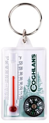 Coghlan's - Thermometer/Kompass - mit Schlüsselanhänger