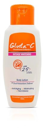 Gluta-C Intense Whitening Body Lotion SPF25 ljusgivande bodylotion, 125 ml