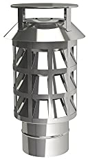 Schornstein Kamin Zugverbesserer Rauchsauger einsteck Ø 180 mm