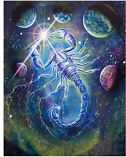 YINGXIN88 Puzzles für Erwachsene 1000 Teile Holzpuzzle Skorpion und der Planet - 1000 Teile 75x50cm