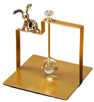 Dispensador de pañuelos de metal, dispensador de nafín de lujo, soporte de