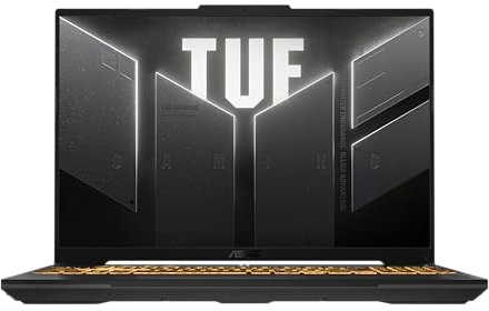 Asus TUF Gaming F16 FX607VU#B0DT7263HW, Notebook con Monitor da 16 Anti-glare, 144Hz, 13esima Gen Intel® Core™ i7-13620H, RAM 16GB, NVIDIA® GeForce RTX™ 4050, 512GB SSD, Windows 11 Home, Grigio.