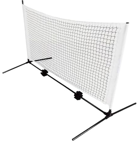 Harilla 5ft Mini Pickleball Net Übung Leichtes Stand Small Pickle Ball Net Easy Setup für Game Home Tennis Party Hinterhof