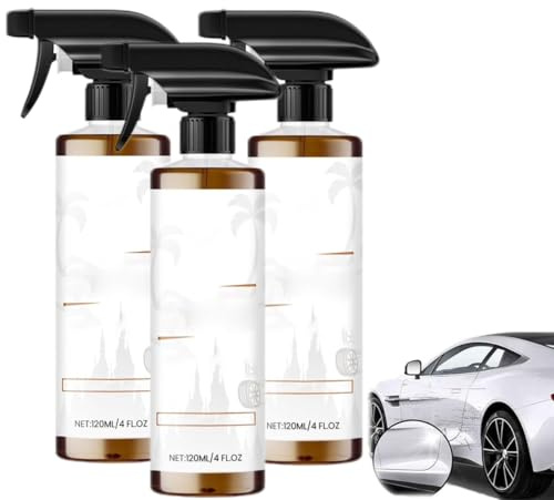 Limpiador de llantas y rines potente en aerosol, abrillantador de llantas y rines, espuma para rines y llantas, productos de limpieza para automóviles (3 piezas)
