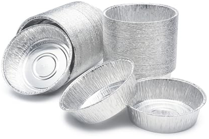Miamex 100 moules à tarte en aluminium (600ml)