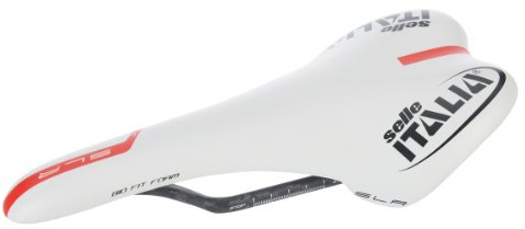 Selle Italia Men's Bicycle Saddle SLR Team Edition White