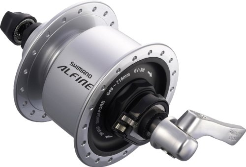 Shimano Alfine Nabendynamo DH-S501 32H / Schwarz
