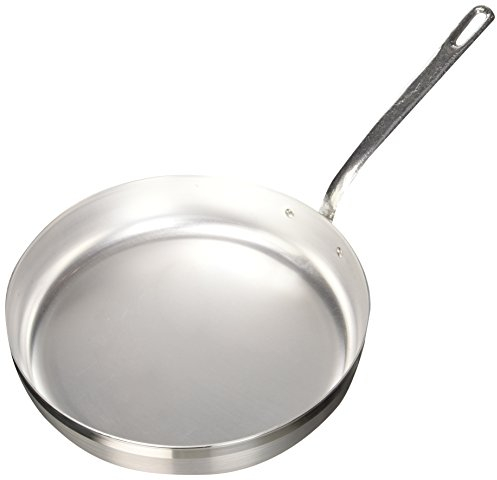 Pentole Agnelli Linea Family Cooking Alluminio Padella con Un Manico, Argento, 26 cm