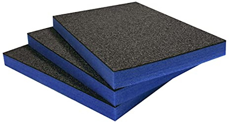 Shadow Foam Value Pack - Set of 3-600 mm x 420 mm x 50 mm | Cutting and Peeling Foam for Tool Boxes, Toolboxes, Airbox and Tool Storage