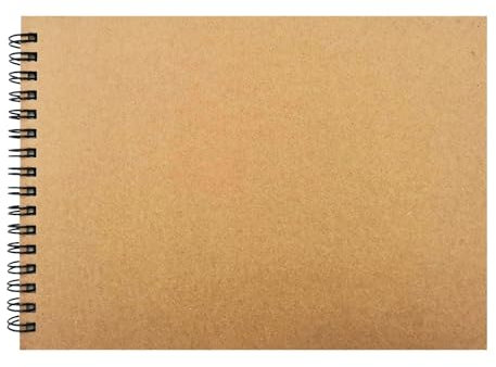 A5 Sketch Books, 160gsm Spiral Bound Drawing Pad Sketch Paper Art Supplie for Kids Adults with Hardboard and Acid Free Drawing Paper 60 Pages (A5-1 Pack)