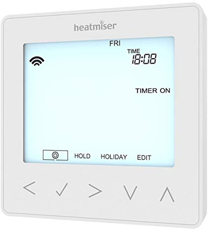 Heatmiser NeoStat-HW V2 - Hot Water Programmer - Glacier White