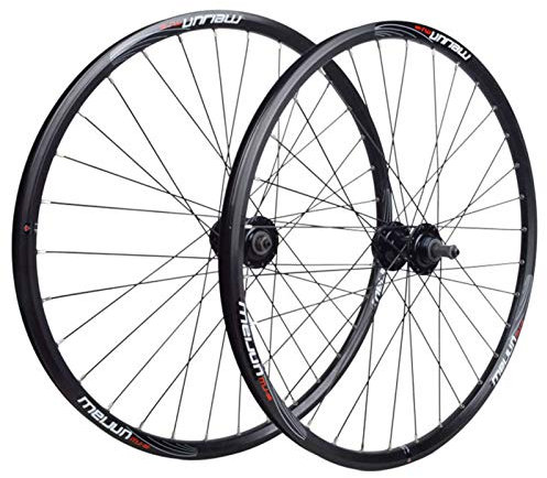 SJHFG 20/26 Zoll Fahrrad Laufrad,32 Löcher V/Scheibenbremse Nabe Doppelwandiger Radsatz Mountainbike Drehnabe (Color : Disc Brake, Size : 20inch)
