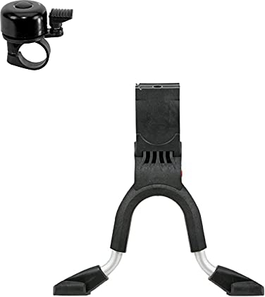 HEBIE lite REX cs Zweibeinständer Fahrraddoppelständer 24 bis 29 inkl. 1 x Fahrradklingel