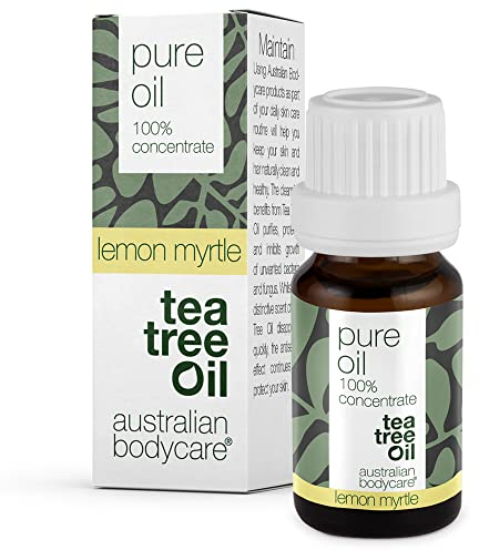 Australian Bodycare 100% Pure Tea Tree Oil, 10 ml | With Lemon Myrtle | Our Tea Tree Oil is Pure and of Pharmaceutical Grade