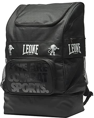 LEONE 1947 Zaino Ambassador Nero, Unisex Adulto, Taglia Unica - AC952