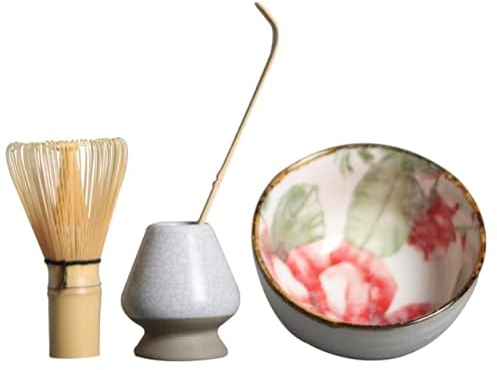 LIUXIN Frullino per tè Verde Matcha Frullino per tè Matcha Frullino Chasen Utensili utili per la Cucina Accessori per la Cucina