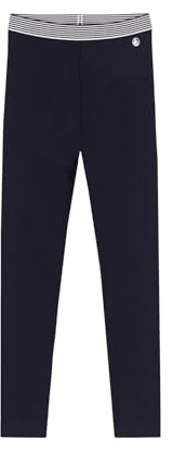 Petit Bateau Pantalon Jegging Fille, Bleu Smoking, 6 Ans