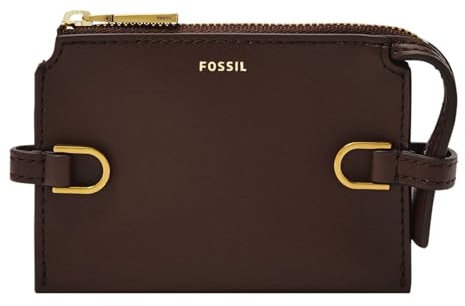 Fossil - Kier Kartenetui Dark Brown Vegan Cactus Für Damen SL6557206