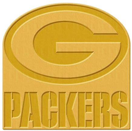 NFL Universal Schmuck Caps PIN GOLD Green Bay Packers
