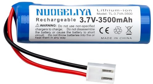 3.7V 3500mAh Li-Ion Akku für Fensterreiniger, für Leifheit Dry&Clean 51000 3,7 V Ersatzakku