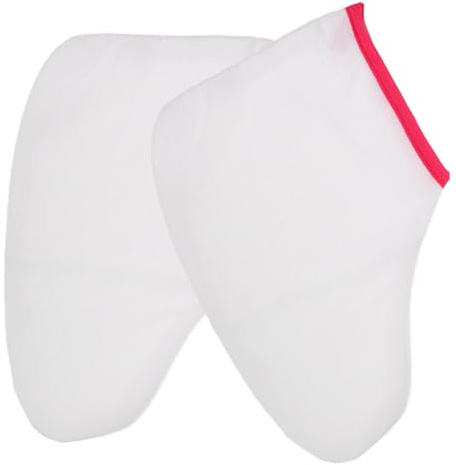 Baluue 1par Hydrating Foot Paraffin Wax Booties För Spa Och Hemvård Återfuktande Fotmask Med Passform Tvättbar Och Återanvändbar För Skönhetssalonger Och Hemmet
