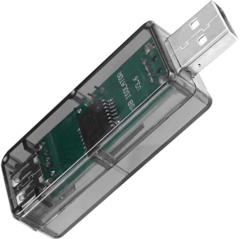 Yheonver USB Isolator ADUM3160 USB zu USB Digital Audio Signal Power Isolator Modul UnterstüTzt 12 Mbit/S 1,5 Mbit/S