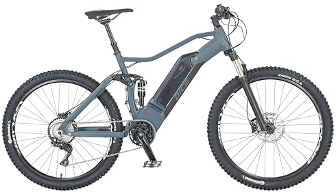 Prophete Dice 4.0 E-MTB E-Bike Fully 27,5 Zoll - 614 Wh - SMI-integrierter Akku - Mittelmotor AEG - 10-Gang Kettenschaltung - HDY. Scheibenbremse - Rahmenhöhe 48 cm