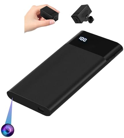 WIWACAM 2K Mini Kamera, 5000mAh Akku, Bewegungsmelder und lokale AI-Erkennung, microSD-Karte Steckplatz