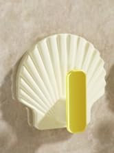 Figarge Selbstklebende Haken Handtuchhaken ohne Bohren zum Aufhängen, Tür, Rückseite, Schlüssel, Taschenhalter (1, milchig weiß)