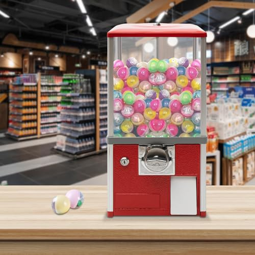 Godisautomat, Liten Varuautomat, Myntstyrd Gum Automat/Gul (Red)
