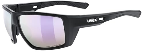 uvex mtn venture CV, Sportglasögonen unisex – vuxen, black matt, one size