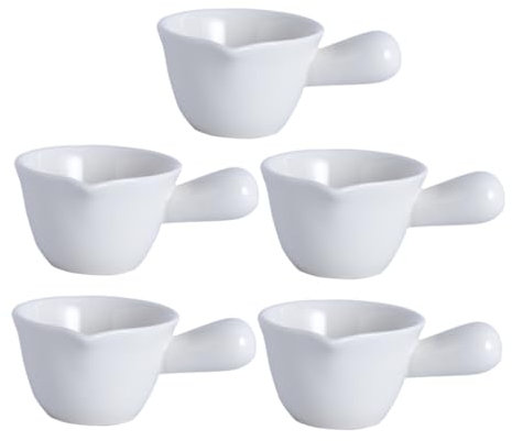 Garneck 5pezzi Pentola Per Latte in Pentole Per Latte Per Uso Mini Pentole Facil Riporre