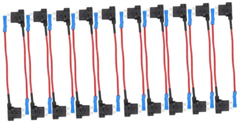 iplusmile 20pcs Fuse Holder Box In-line Fuse Holders Car Supply Automotive Replacement Standard Plug Socket