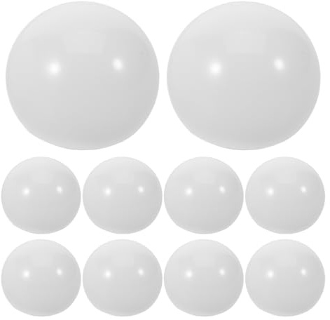 VICASKY 20pcs Replacement LED Bulb Covers for Makeup Mirror – Small Hemispherical Vanity Light Shades – LED Bulb Guard Shells for Dressing Table Fixtures