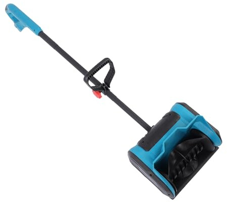 MasYosh Spazzaneve Elettrico, Pala per Rimozione Alimentata a Batteria da 600 W Senza Fili con Foglie Regolabili per Gradino del Marciapiede del Patio della Terrazza