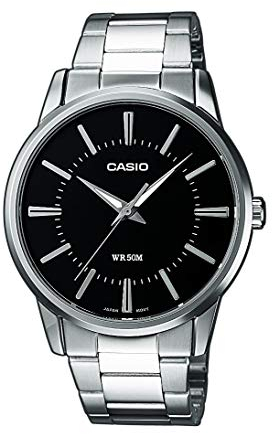 Casio HerrenArmbanduhr Analog Quarz Edelstahl MTP-1303PD-1AVEF