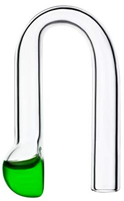 Q-Grow CO2 Dauertest Aquarium, inkl. hochwertige 15 ml Testflüssigkeit, HangOn Checker CO2 Test Aquarium, CO2 Tester - Nano