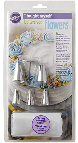 Kit Créations de Fleurs en Crème au Beurre I Taught Myself, 19 pièces