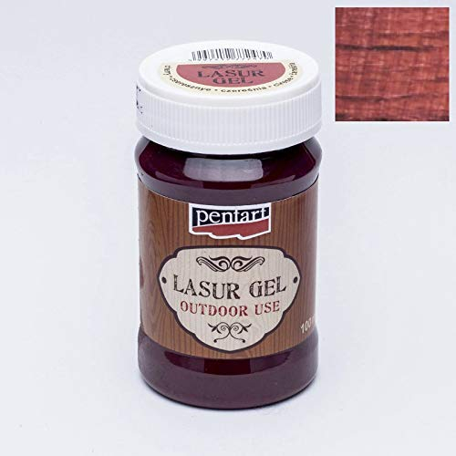 Zita`s Creative Lasurgel für Außen- und Innenbereich 100ml - Kirsche. Lasurfarbe, Bastelfarbe