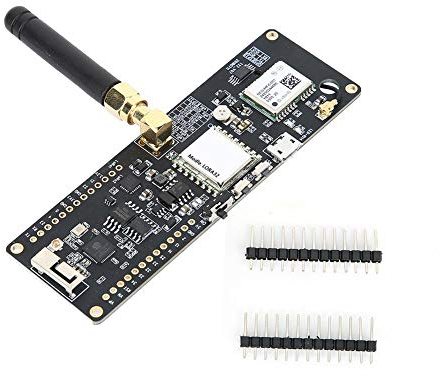 Drahtlos Aktualisiertes REV1 433Mhz WiFi-Modul Mit Batteriesockel,GPS-Modul NEO-6M Mit Digitaler RSSI-Funktion,HF-Wake-up-Funktion,Keramikantenne,Für TTGO TBeam ESP32 LoRa, V4.0
