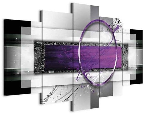 B&D XXL - Akustikbild Akustikschaumstoff, 225x112 cm, 5-teilig, Wohnzimmer | Verbessert Raumakustik, reduziert Hall, ideal fürs Büro oder Wohnzimmer, hochwertige Verarbeitung, schnelle Montage, stilvoll