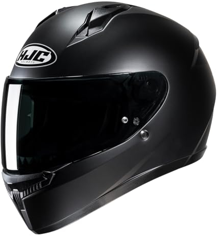HJC, Casco Moto Integral C10 Semi Flat Black, XL