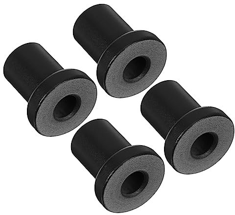 Hoement 4pièces Kit De Porte De Grange Avec Entretoises Pour Rail Plat Entretoises Pour Porte De Grange Coulissante Et Pour Rail De Coulissante