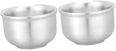 COLLBATH 2pezzi Ciotole Ramen Inossidabile Da Pz Resistenti Al Calore e Anti-scald Per Pasta e Zuppe Accessorio Per Cucina Multifunzionale