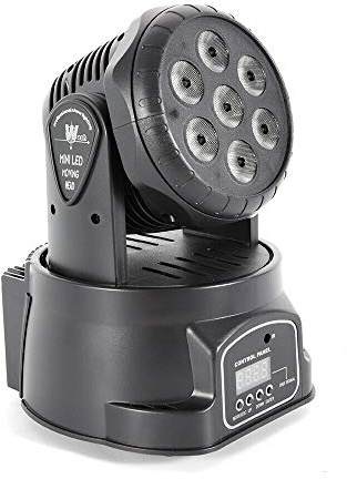 CLEADONG 105W LED Moving Head Bühnenbeleuchtung, Moving Head Bühnenlicht, Discolicht Lichteffekte Musikgesteuert für DJ Disco Partylicht Club Bar Bühnenbeleuchtung